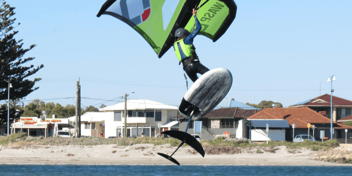 kitesurfing lessons - wind wing course